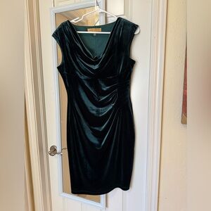 Elegant Green Sleeveless Dress- Worn Once!